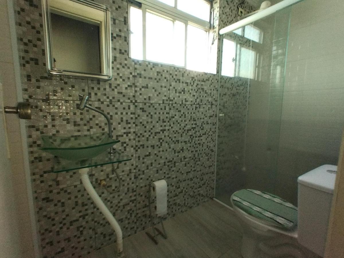 Apartamento encantador pé na areia frente a praia São Vicente Exterior foto